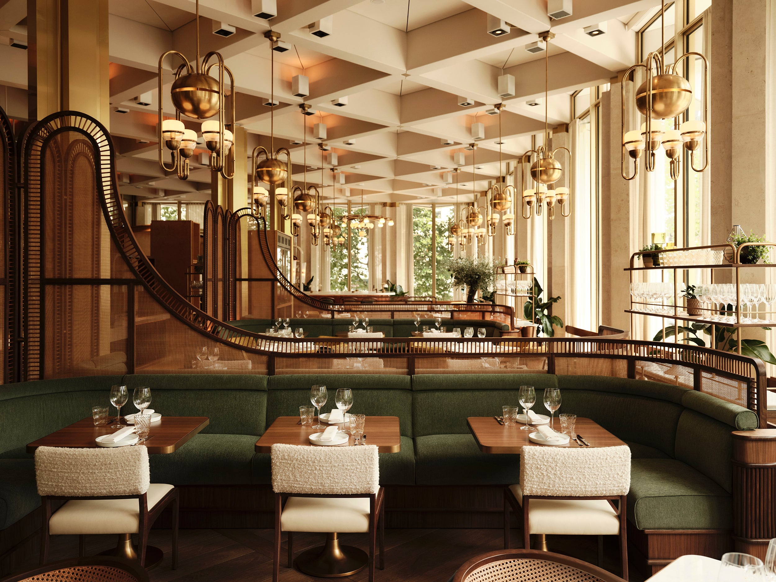 There are eight restaurants and bars at the hotel